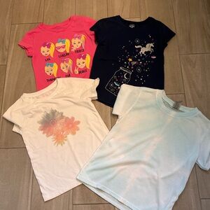 Size 6/6x girls tee shirt bundle
